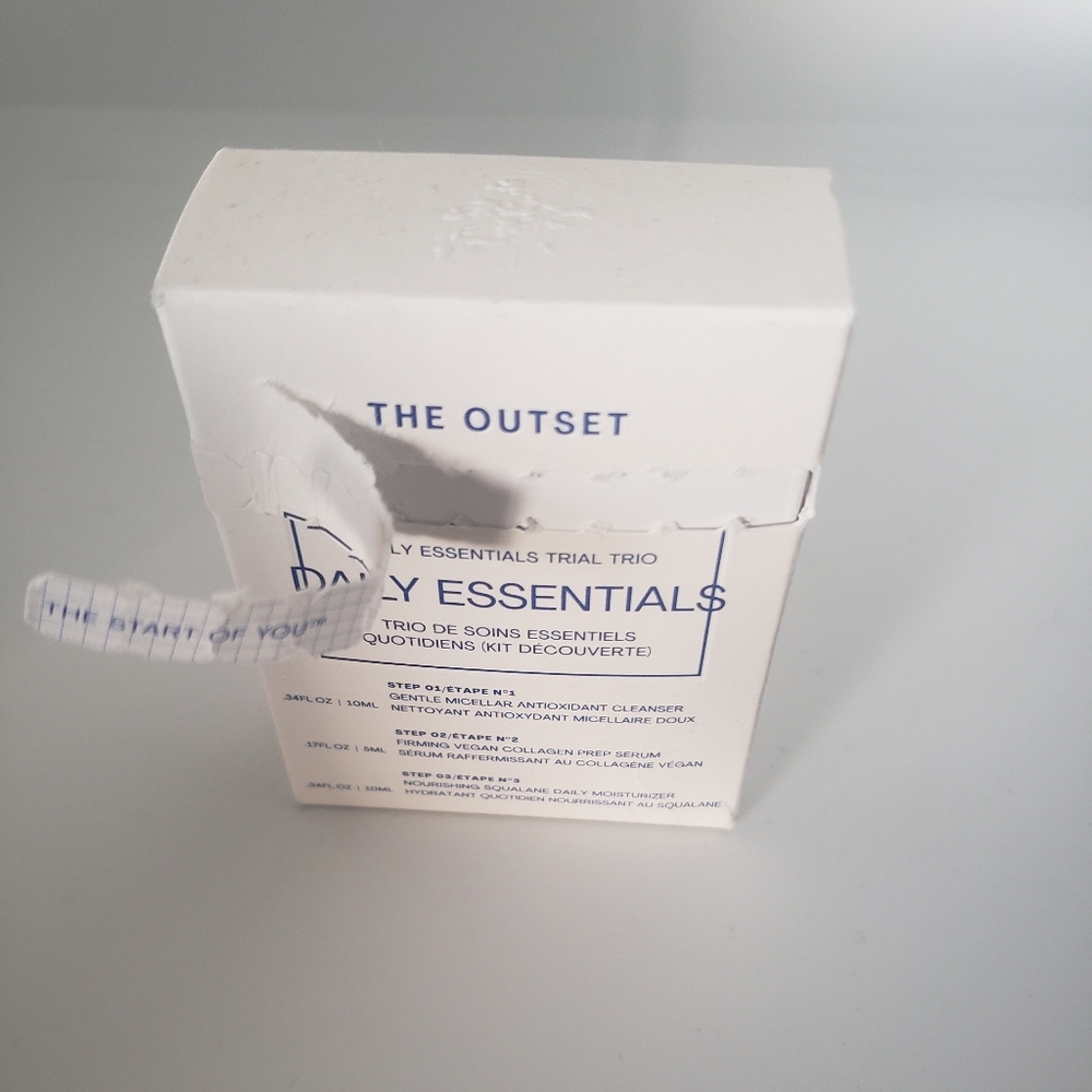 The Outset Skincare DAILY ESSENTIALS TRIAL TRIO